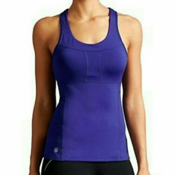 Athleta Tops - ✨2/$20 Athleta PR Racerback Tank Top Purple HW8021